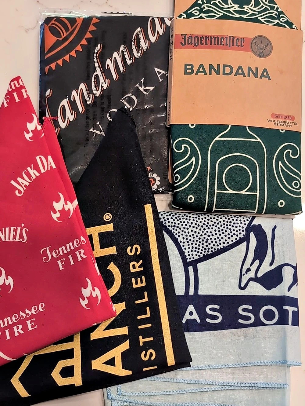 5 New Liquor Branded Bandanas